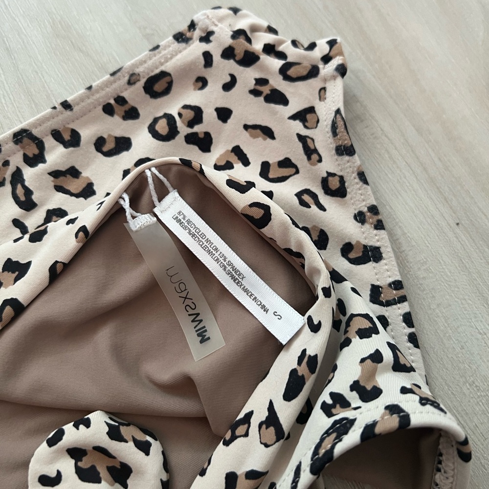 Leopard Print Bikini Bottom - Picture 3 of 3
